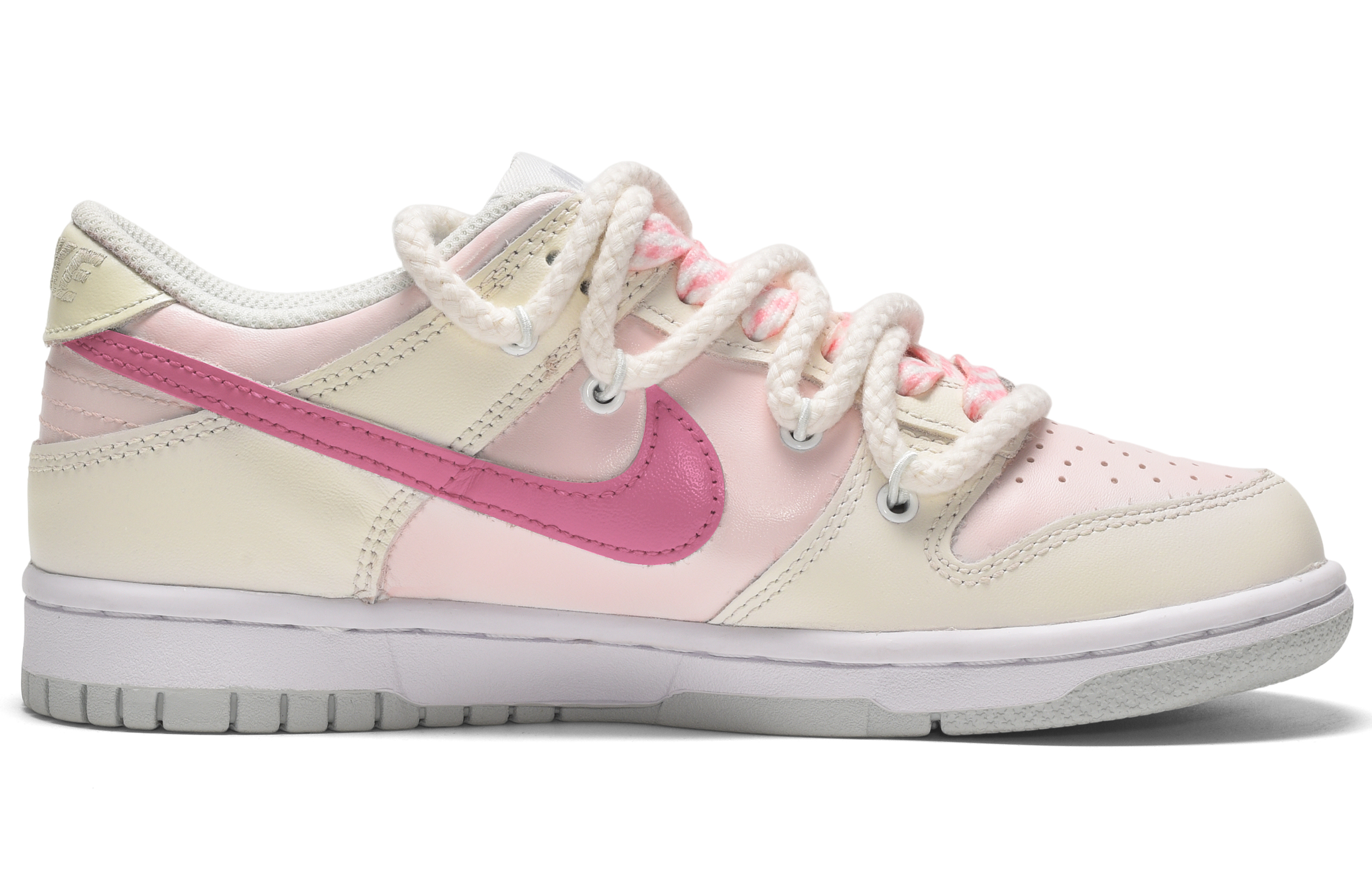 Lookbook 나이키 덩크 로우 '고백러브 - 핑크옐로우' (Nike Dunk Low '고백러브 - 핑크옐로') DV0831-101(TeamE-男款乌梅子酱粉黄)