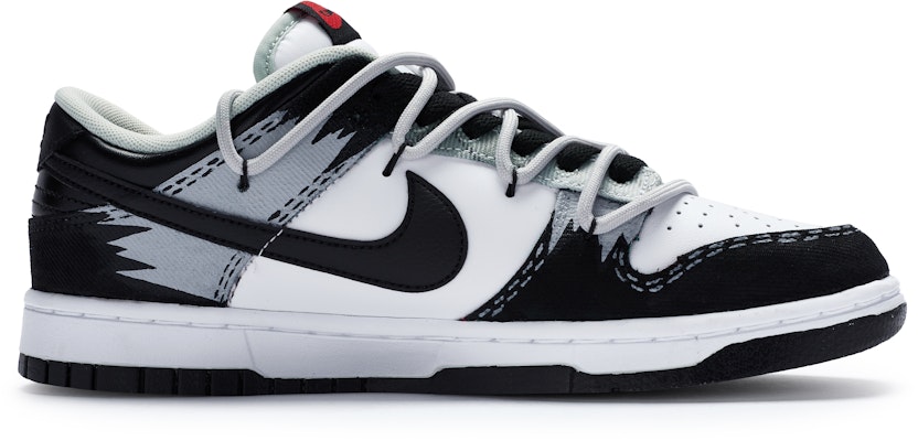 나이키 덩크 로우 '블랙앤화이트' (커스텀) DV0827-100(Team80-男款反差黑白) Order 나이키 덩크 로우 '블랙앤화이트' (커스텀) DV0827-100(Team80-男款反差黑白)