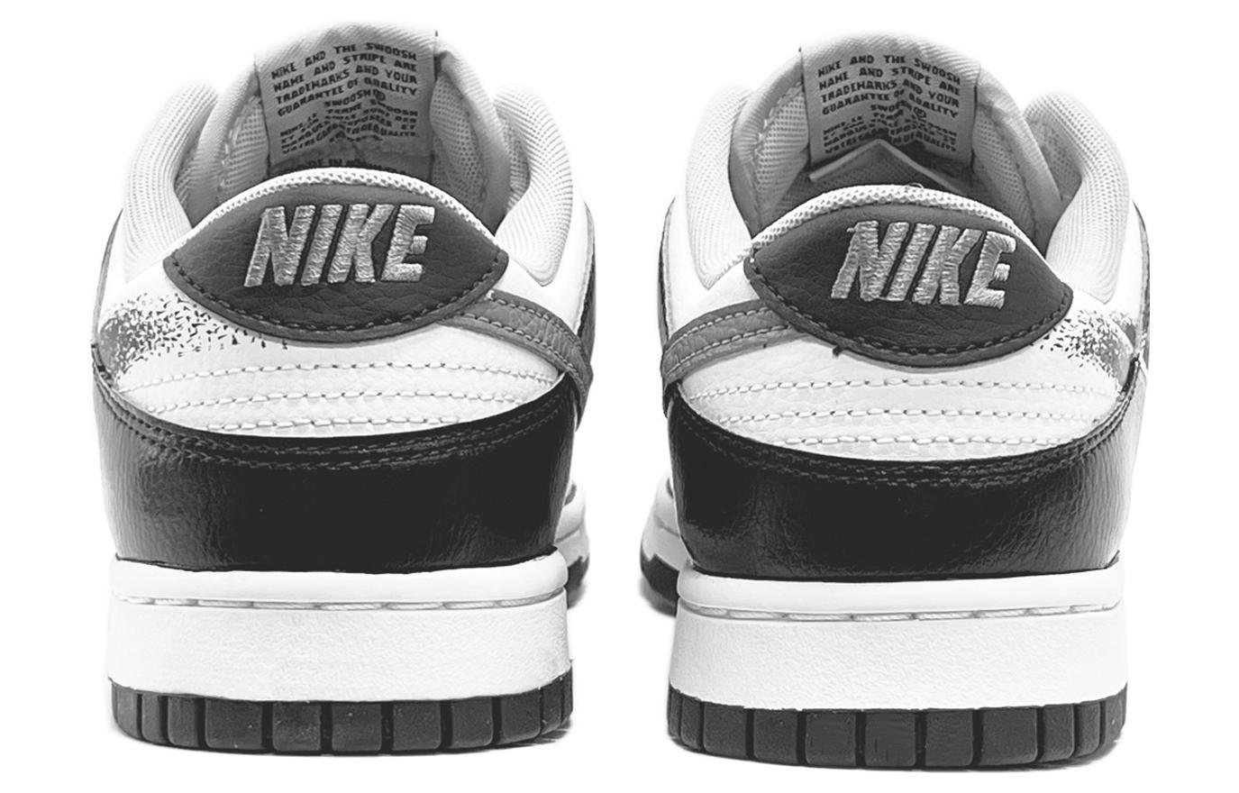 Shop [カスタムシューズ] ナイキ ダンク ロー 'コントラスト ブラック ホワイト' FD0661-100(TeamTwo-反差黑白S-BOX)