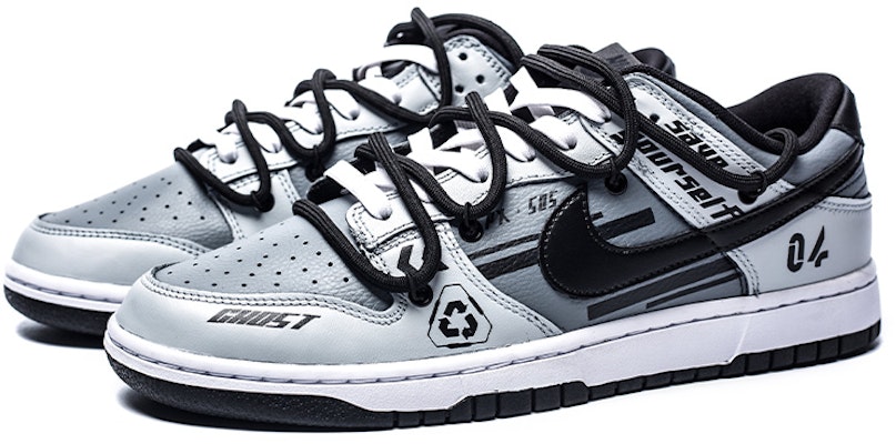 나이키 덩크 로우 '쿨 그레이 해체 레이싱' (커스텀) DJ6188-002(Team1-男款赛车涂装) Lookbook 나이키 덩크 로우 '쿨 그레이 해체 레이싱' (커스텀) DJ6188-002(Team1-男款赛车涂装)