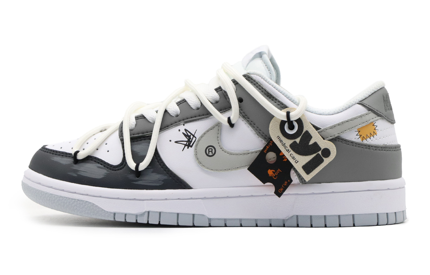 Buy 【カスタムシューズ】ナイキ ダンク ロー ‘クールグレー グラフィティ’ DH9765-102(Team57-女款酷盖)