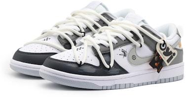 【カスタムシューズ】ナイキ ダンク ロー ‘クールグレー グラフィティ’ DH9765-102(Team57-女款酷盖) Lookbook 【カスタムシューズ】ナイキ ダンク ロー ‘クールグレー グラフィティ’ DH9765-102(Team57-女款酷盖)