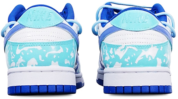 【定制球鞋】Nike Dunk Low 酷飒一夏 王者榮耀 諸葛亮 解構鞋帶 電玩 低幫 板鞋 GS 藍白 Shop 【定制球鞋】Nike Dunk Low 酷飒一夏 王者榮耀 諸葛亮 解構鞋帶 電玩 低幫 板鞋 GS 藍白