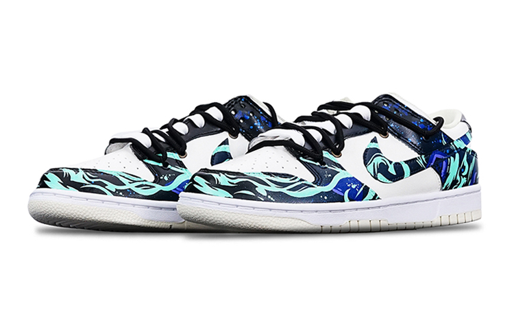 Lookbook Nike Dunk Low "Verano Fresco - Akali" Morado/Azul DH9765-100(Teamone-女款阿卡丽）