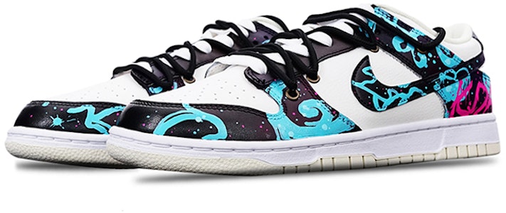 【定制鞋】耐克Dunk Low '清凉夏日 阿卡丽 解构版' DH9765-100(Teamone-女款KDA阿卡丽) Lookbook 【定制鞋】耐克Dunk Low '清凉夏日 阿卡丽 解构版' DH9765-100(Teamone-女款KDA阿卡丽)