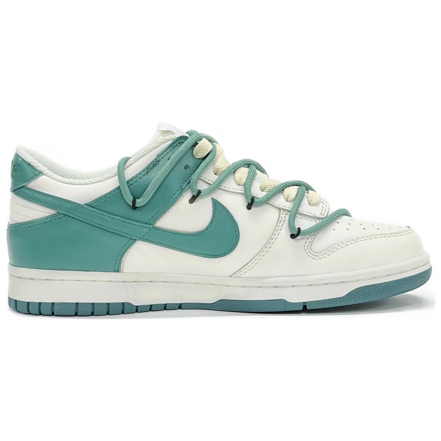 Order 【定制球鞋】Nike Dunk Low 特殊禮盒 復古解構風 做舊貼標 清新高街 低幫 板鞋 GS 銅綠色