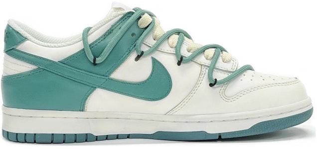 【定制球鞋】Nike Dunk Low 特殊禮盒 復古解構風 做舊貼標 清新高街 低幫 板鞋 GS 銅綠色 Order 【定制球鞋】Nike Dunk Low 特殊禮盒 復古解構風 做舊貼標 清新高街 低幫 板鞋 GS 銅綠色