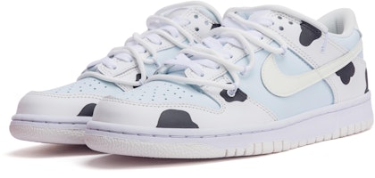 【客製球鞋】Nike Dunk Low 奶牛奧利奧 多巴胺粉 活力少女 溫柔風 個性穿搭 低筒 板鞋 GS 白藍 Lookbook 【客製球鞋】Nike Dunk Low 奶牛奧利奧 多巴胺粉 活力少女 溫柔風 個性穿搭 低筒 板鞋 GS 白藍