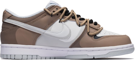 나이키 덩크 로우 '크랙 패턴 화이트브라운' (커스텀) DH9765-102(Team22-美拉德爆裂纹) Lookbook 나이키 덩크 로우 '크랙 패턴 화이트브라운' (커스텀) DH9765-102(Team22-美拉德爆裂纹)