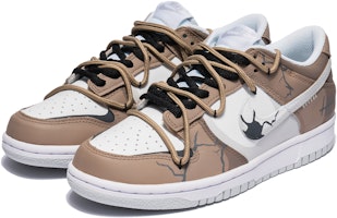 나이키 덩크 로우 '크랙 패턴 화이트브라운' (커스텀) DH9765-102(Team22-美拉德爆裂纹) Shop 나이키 덩크 로우 '크랙 패턴 화이트브라운' (커스텀) DH9765-102(Team22-美拉德爆裂纹)