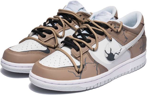 나이키 덩크 로우 '크랙 패턴 화이트브라운' (커스텀) DH9765-102(Team22-美拉德爆裂纹) Shop 나이키 덩크 로우 '크랙 패턴 화이트브라운' (커스텀) DH9765-102(Team22-美拉德爆裂纹)