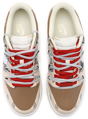 나이키 덩크 로우 '크레인 캐슈 체크 디컨 브라운 화이트' DJ6188-100(TeamB-男款腰果花宗白) Shop 나이키 덩크 로우 '크레인 캐슈 체크 디컨 브라운 화이트' DJ6188-100(TeamB-男款腰果花宗白)