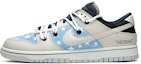 Buy 【カスタムシューズ】ナイキ ダンク ロー『クリームブルー』 DM0108-400(Team22-男款五角星蓝A-BOX)