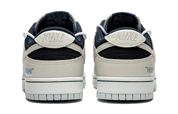 Shop [Zapatillas Personalizadas] Nike Dunk Low 'Crema Azul' DM0108-400(Team22-男款五角星蓝A-BOX)