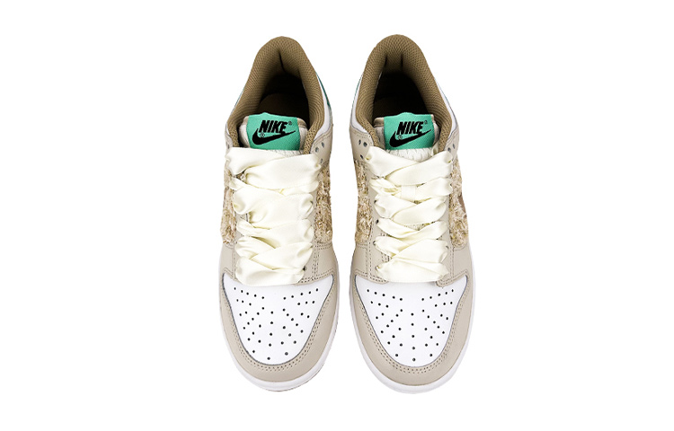 Shop [定制鞋] 耐克Dunk Low '奶油棕色涂鸦' DX6063-131(Team叁-女款小香枫叶)