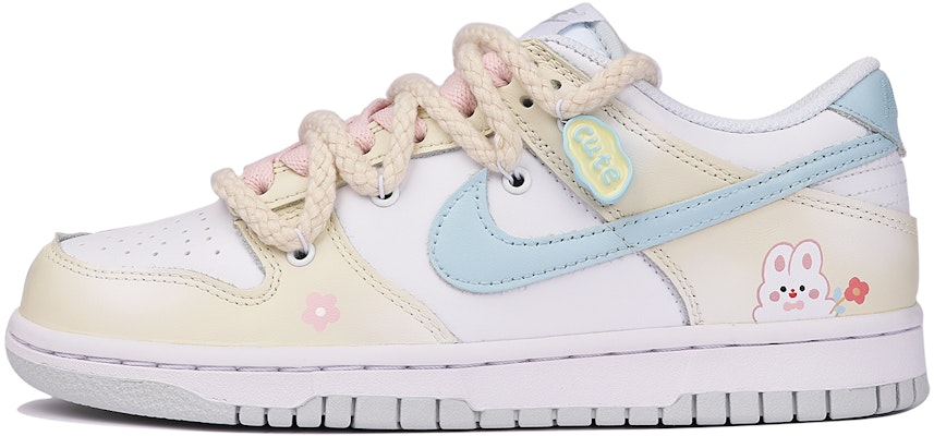 【定制鞋款】Nike Dunk Low “奶油兔星球” DH9765-102(TeamThree-女款奶兔星球米白) Buy 【定制鞋款】Nike Dunk Low “奶油兔星球” DH9765-102(TeamThree-女款奶兔星球米白)