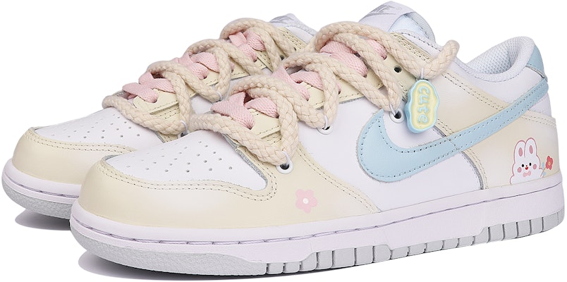 【定制鞋款】Nike Dunk Low “奶油兔星球” DH9765-102(TeamThree-女款奶兔星球米白) Lookbook 【定制鞋款】Nike Dunk Low “奶油兔星球” DH9765-102(TeamThree-女款奶兔星球米白)
