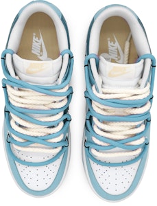 나이키 덩크 로우 '크림 밀크 패치워크' (커스텀) DV0833-100(Team16-奶油milk蓝色2.0) Shop 나이키 덩크 로우 '크림 밀크 패치워크' (커스텀) DV0833-100(Team16-奶油milk蓝色2.0)