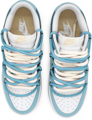 나이키 덩크 로우 '크림 밀크 패치워크' (커스텀) DV0833-100(Team16-奶油milk蓝色2.0) Shop 나이키 덩크 로우 '크림 밀크 패치워크' (커스텀) DV0833-100(Team16-奶油milk蓝色2.0)