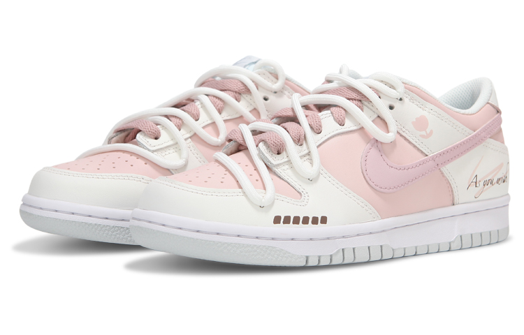 Lookbook [Zapatillas Personalizadas] Nike Dunk Low 'Crema Tulipán' DV0831-101(Team24-男款奶油郁金香)