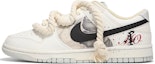 Buy 【訂製球鞋】Nike Dunk Low 復古 休閒 舒適 耐磨防滑 低筒 板鞋 GS 米白色