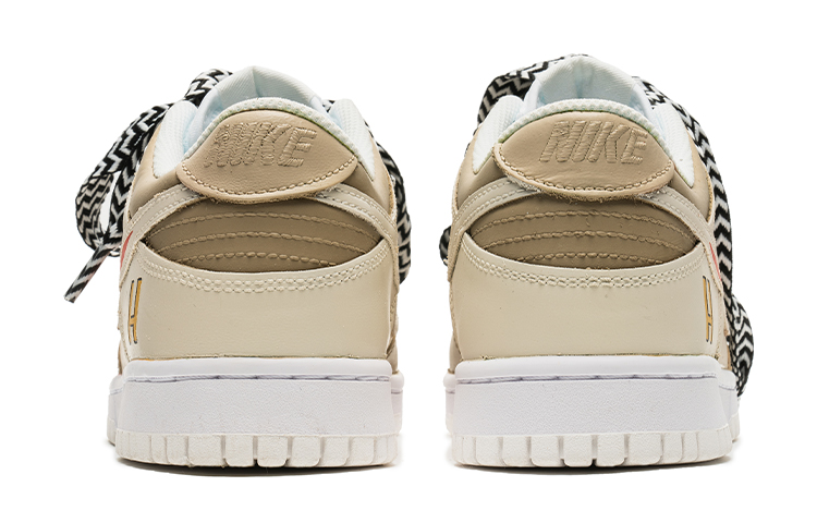 Shop [Sepatu Kustom] Nike Dunk Low 'Crimson Chestnut' DH9765-100(TeamB-铁甲小HS-BOX)