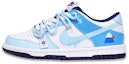 Buy Nike Dunk Low カスタム「雪峰」(ゆきほう) DH9765-300(TeamF-女款雪山白蓝)