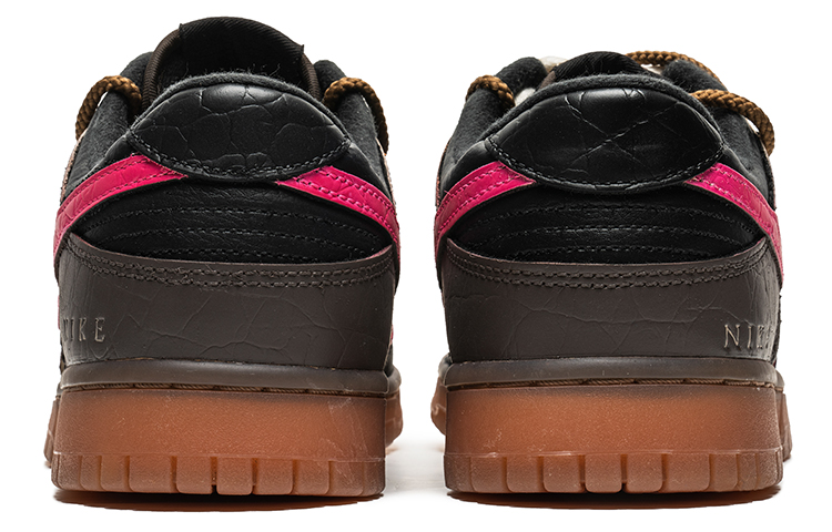 Shop ナイキ ダンク ロー『クロコダイルパターン - 眩しいブラック』カスタムシューズ DV1024-010(Team22-男鳄鱼纹粉黑A-BOX)