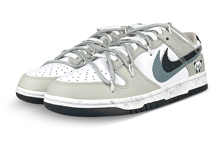 Lookbook Nike Dunk Low Oso Llorón Desconstruido FD0661-100(Team47-男哭脸熊解BOX)