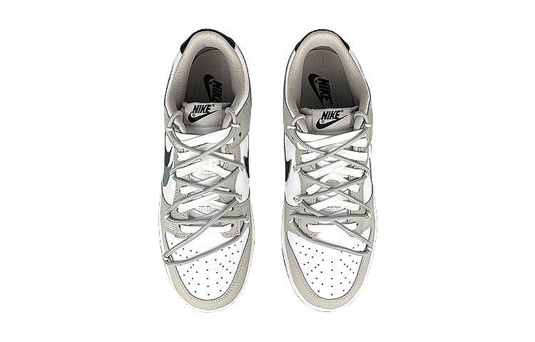 Shop 【訂製球鞋】 Nike Dunk Low 哭臉 小熊 解構 濺墨 雙勾 低筒 板鞋 男款 黑白灰