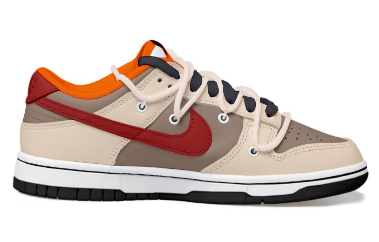 Order [Sepatu Kustom] Nike Dunk Low 'Cupid Mocha Brown' DH9765-003(Team拾玖-丘比特女S-BOX)