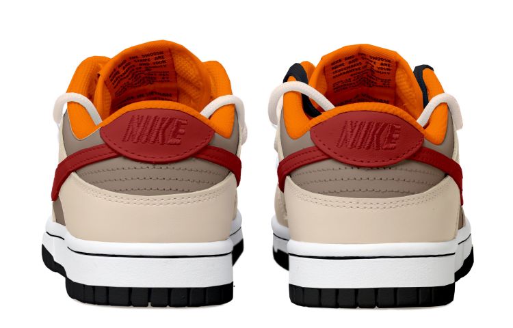 Shop [Sepatu Kustom] Nike Dunk Low 'Cupid Mocha Brown' DH9765-003(Team拾玖-丘比特女S-BOX)