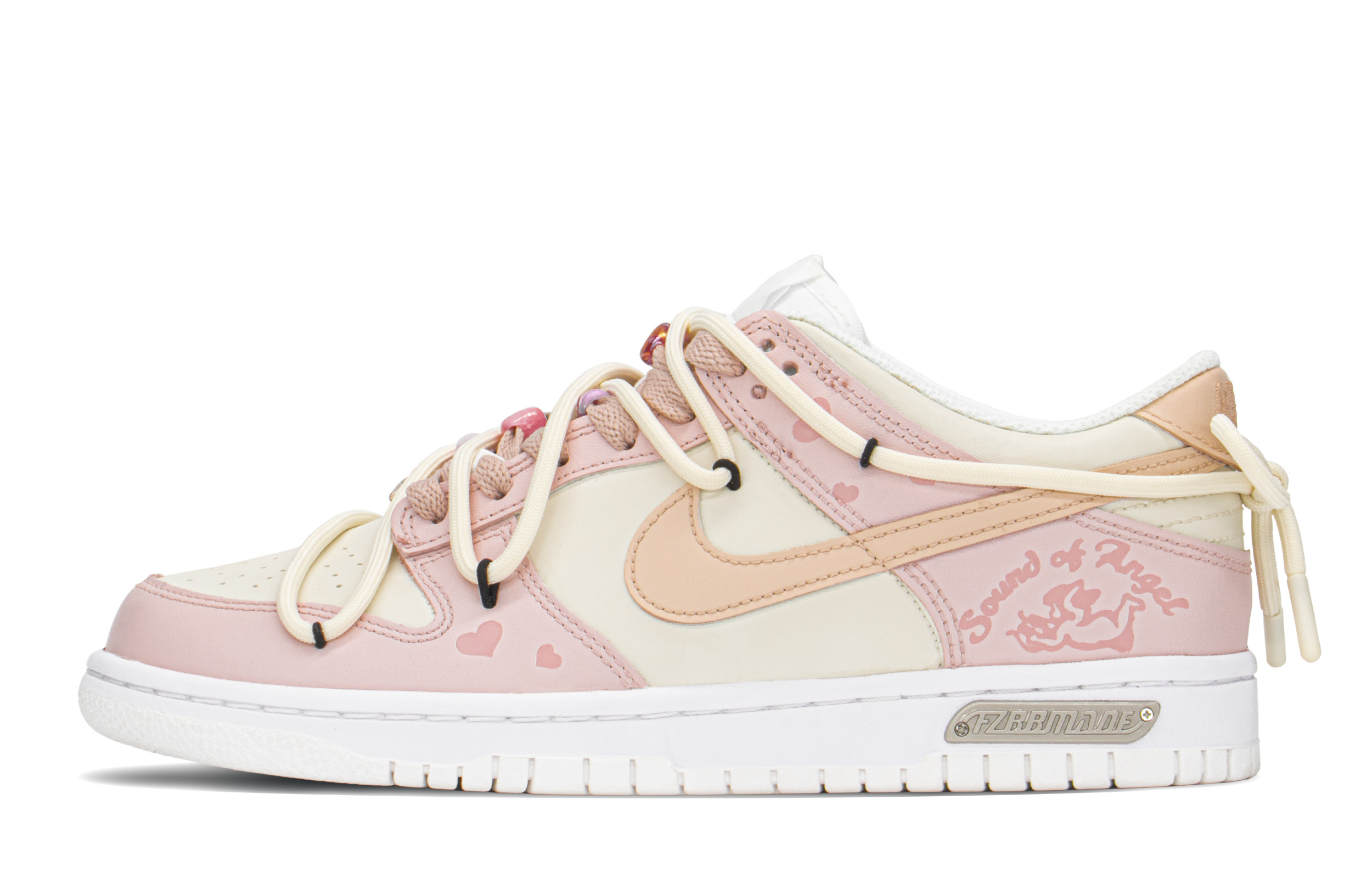 Buy [Sepatu Kustom] Nike Dunk Low 'Cupid Pink' DH9765-100(TeamA-DK爱心丘比特)