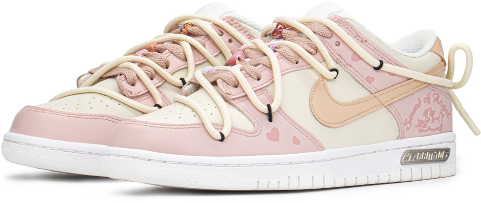 나이키 덩크 로우 '큐피드 핑크' (커스텀) DH9765-100(TeamA-DK爱心丘比特) Lookbook 나이키 덩크 로우 '큐피드 핑크' (커스텀) DH9765-100(TeamA-DK爱心丘比特)