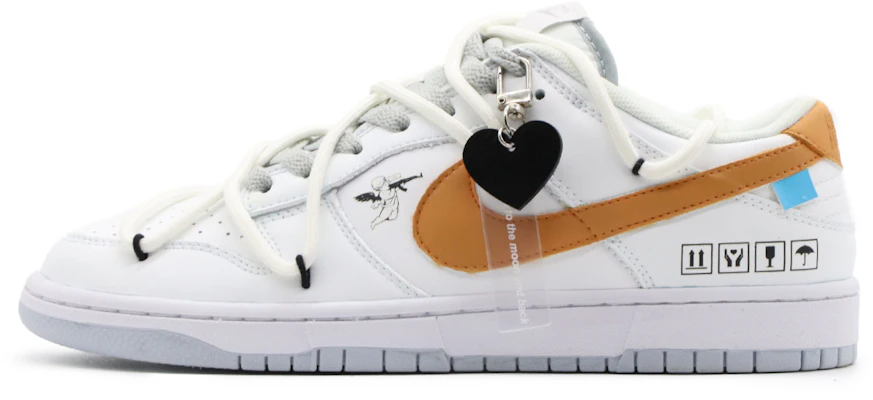 【定制鞋款】耐克Dunk Low '丘比特 白橙' DV0831-101(Team57-男款丘比特) Order 【定制鞋款】耐克Dunk Low '丘比特 白橙' DV0831-101(Team57-男款丘比特)