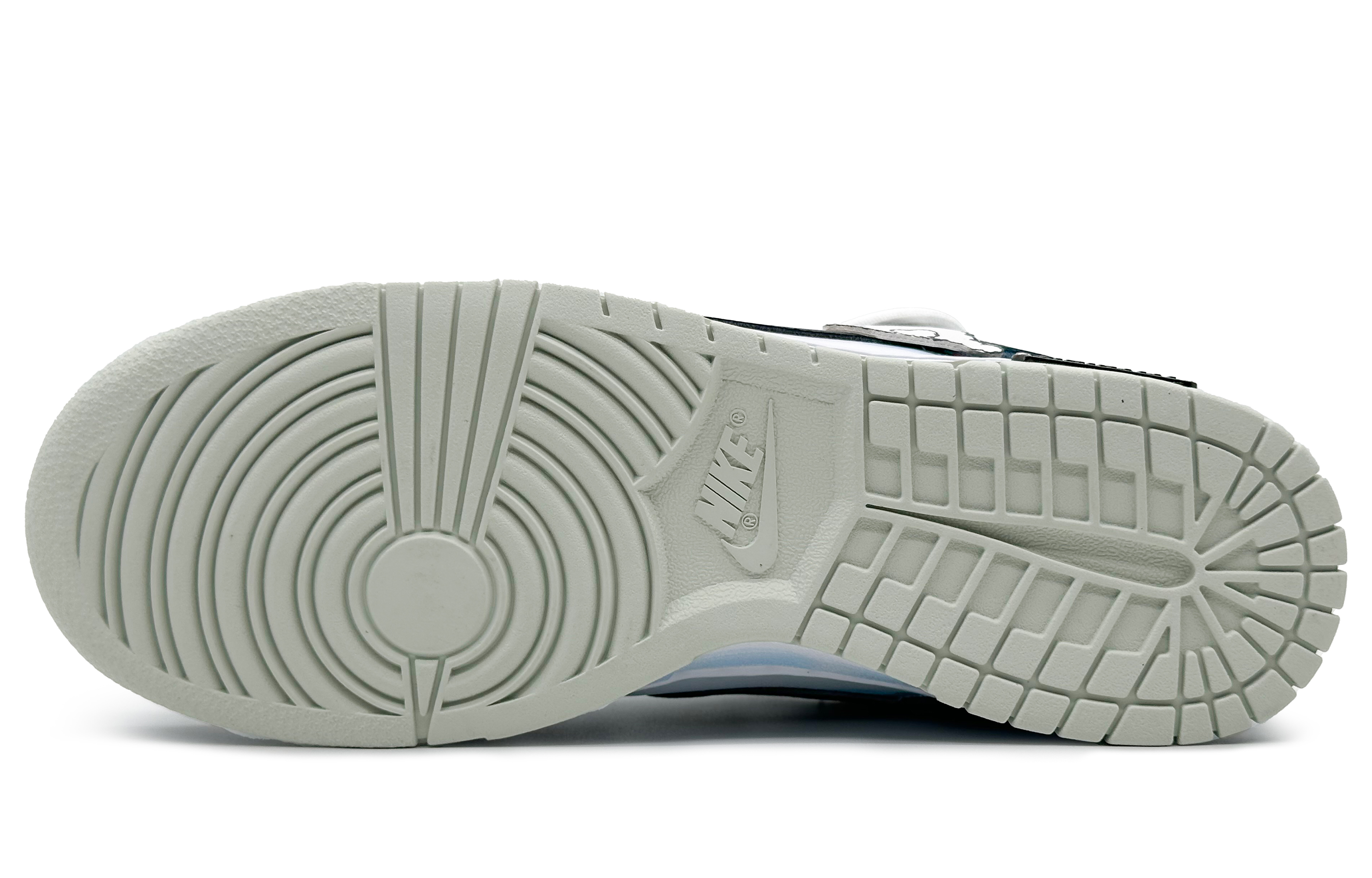 Details for [Kasut Custom] Nike Dunk Low 'Curious World Biru Hitam' DV0827-100(Team16-趴趴狗蓝黑礼BX)