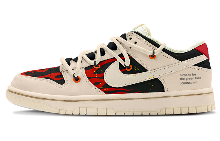 Buy [Sepatu Custom] Nike Dunk Low 'Custom Aged Fire Oxidized' DJ6188-100(TeamK-燃)