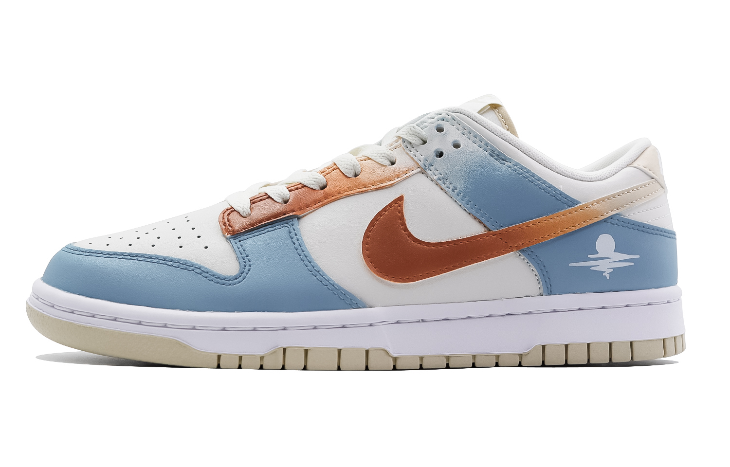 Buy [Sepatu Kustom] Nike Dunk Low 'Custom Coastal Spray Gradient' DV0831-003(Team48-海岸线)
