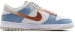 Order 【訂製球鞋】 Nike Dunk Low 復古海岸線 噴繪 漸變 街頭潮流 經典百搭 低幫 板鞋 男款 藍白棕色