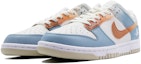 Lookbook 【訂製球鞋】 Nike Dunk Low 復古海岸線 噴繪 漸變 街頭潮流 經典百搭 低幫 板鞋 男款 藍白棕色