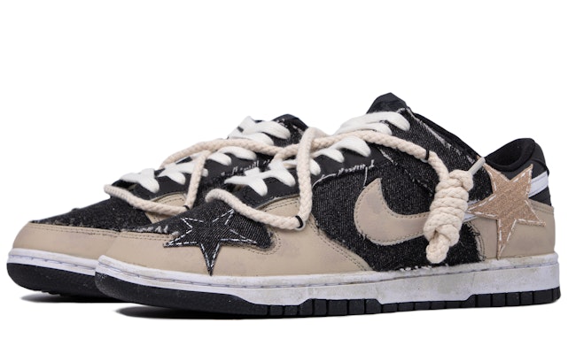 Zapatillas Nike Dunk Low 'Custom Da Vinci Retro Estrella Negro Blanco Gris' DH9765-002(TeamM-女款昭昭星野) Lookbook Zapatillas Nike Dunk Low 'Custom Da Vinci Retro Estrella Negro Blanco Gris' DH9765-002(TeamM-女款昭昭星野)