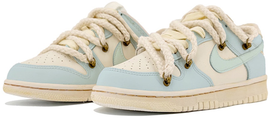 【カスタムシューズ】ナイキ ダンク ロー 'カスタム デコンストラクト ライトブルー ベージュ' DH9765-100(TeamK-复古远天蓝QD) Lookbook 【カスタムシューズ】ナイキ ダンク ロー 'カスタム デコンストラクト ライトブルー ベージュ' DH9765-100(TeamK-复古远天蓝QD)