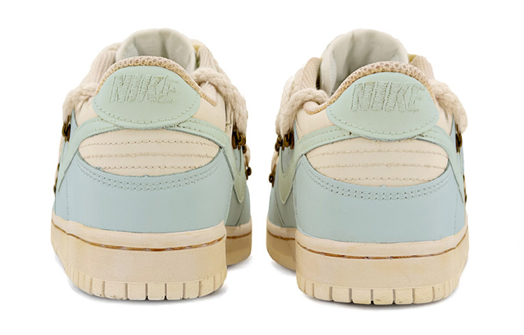 Shop 【カスタムシューズ】ナイキ ダンク ロー 'カスタム デコンストラクト ライトブルー ベージュ' DH9765-100(TeamK-复古远天蓝QD)