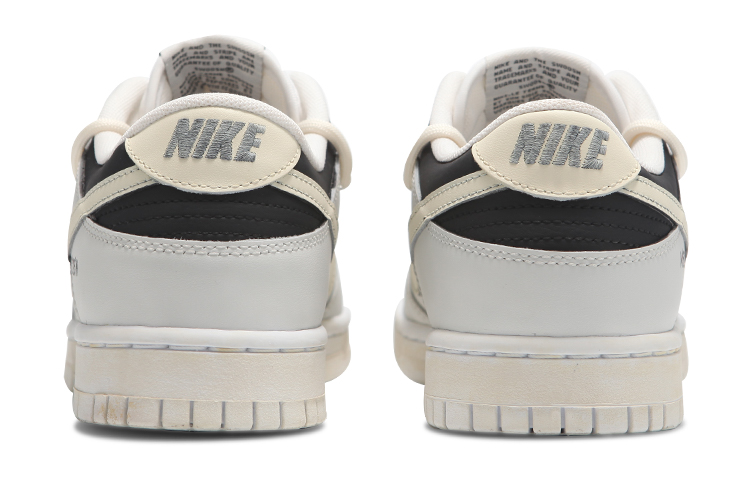 Shop 【カスタムシューズ】ナイキ ダンク ロー「カスタムオキシダイズドグレー-ホワイト-ブラック」 DJ6188-101(Teamfour-男款条纹灰白)