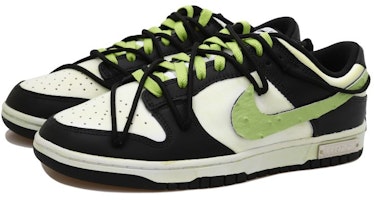 Zapatillas Nike Dunk Low 'Panda Negro-Verde Personalizadas' CW1590-100(Team拾玖-黑绿贴皮S-BOX) Shop Zapatillas Nike Dunk Low 'Panda Negro-Verde Personalizadas' CW1590-100(Team拾玖-黑绿贴皮S-BOX)