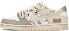 Buy 【定制球鞋】 Nike Dunk Low FZBB 復古花紋 手繪噴繪 特殊禮 低幫 板鞋 GS 棕白