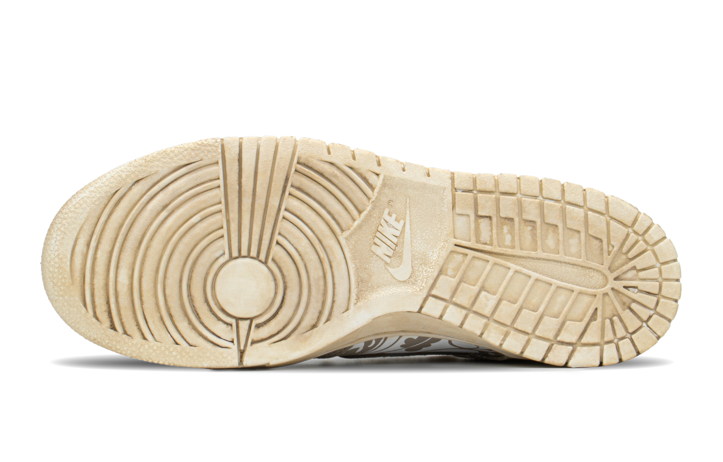 Shop [定制鞋子] 耐克Dunk低帮‘复古手绘花卉棕白色’ DH9765-100(TeamA-DK复古花纹S-BOX)