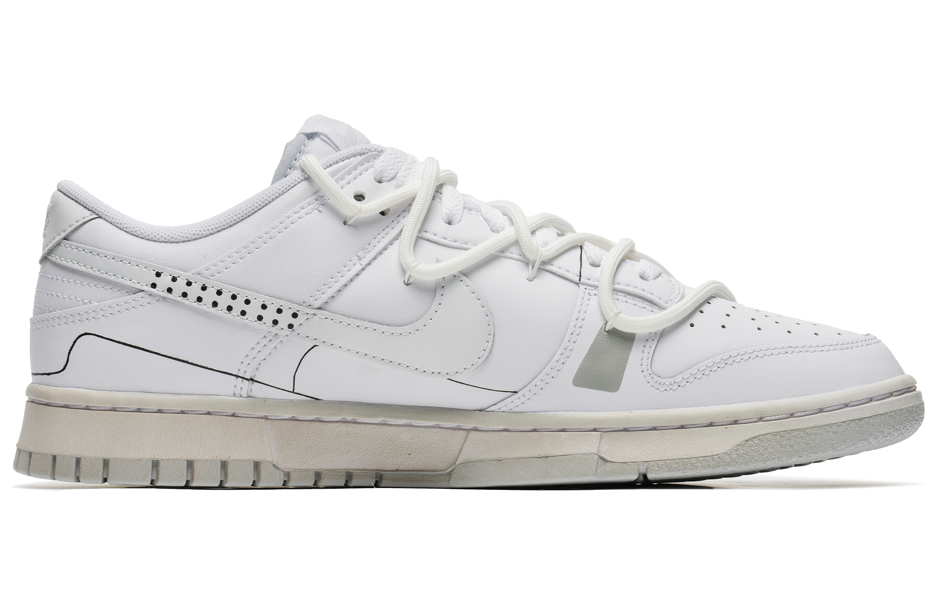 Order [Zapatillas Personalizadas] Nike Dunk Low 'Concha Blanca Personalizada' DV0831-101(TeamB-白贝壳)