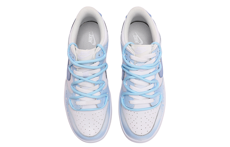 Purchase [Sepatu Custom] Nike Dunk Low 'Cute Bear Fresh Blue' Anak Muda DH9765-100(TeamThree-可爱小熊-蓝白)