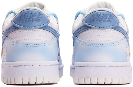 【訂製球鞋】Nike Dunk Low 可愛小熊 清新藍 漸變 解構雙鞋帶 休閒 低筒 滑板鞋 GS 藍白 Details for 【訂製球鞋】Nike Dunk Low 可愛小熊 清新藍 漸變 解構雙鞋帶 休閒 低筒 滑板鞋 GS 藍白